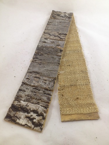Bois d'orme sur rouleau white-wash 10 cm/ 100 cm