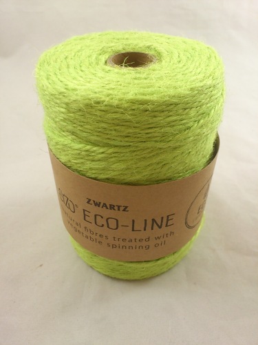 Corde Jute 0.3 cm 150 m. eco-line vert de lime