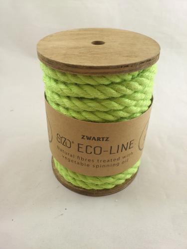 Rope Jute 0.7 cm 5 m. eco-line limegreen