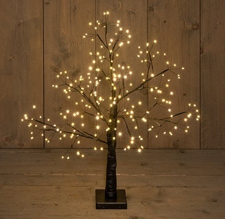 Verlichting eikenboompje 230 LED 60 cm classic warm