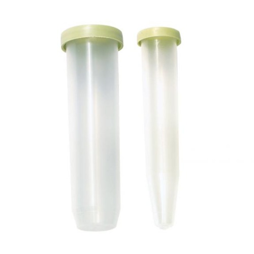 Plastic tube with cap 6 cc