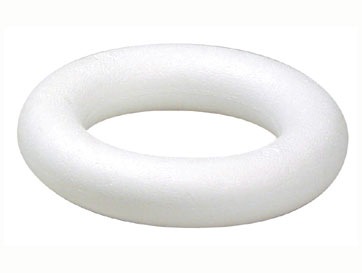 Styropor Ring rond 25 cm