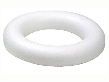 Styropor Ring vlak 25 cm