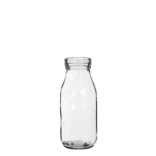 Table vase milkbottle H14 cm D 6 cm