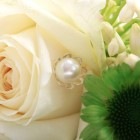 Flower pearl pins L 8cm 24 p.