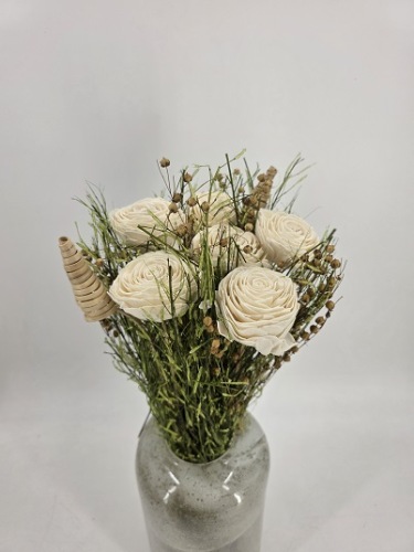 Shola Flower Boeket 50 cm Naturel