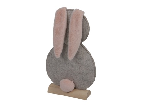 Vilt Konijn met Oortjes 27 cm