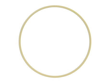 Metalen Ring 40 cm Geel