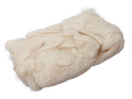 Fibre de jute blanchi 100 gr.