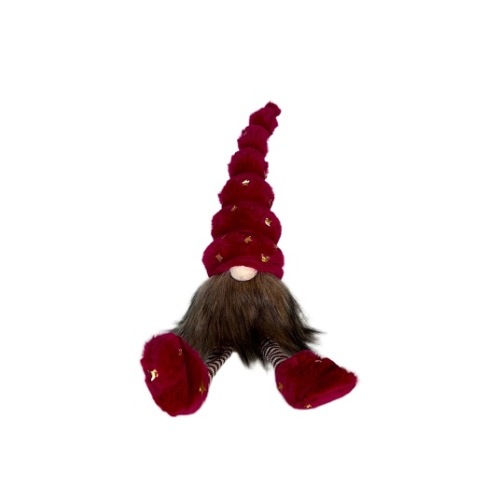Gnoom Zittend Rood