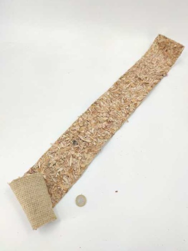 Birch bark (sheets) on a roll 10x75 cm