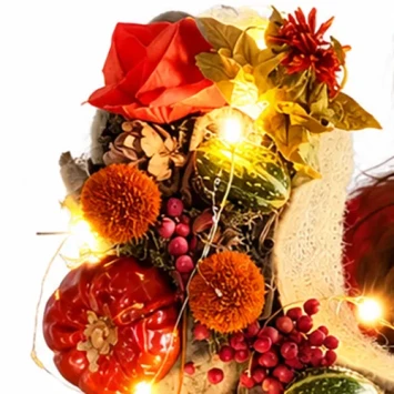 DIY Herfst stuk S op standaard 2 pinnen - Carlein Tukkers - Dentergem - Bloemschikmateriaal