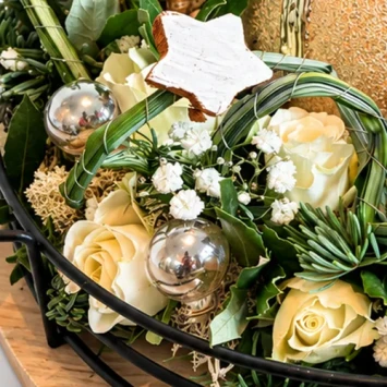 DIY PTMD Schaal Kerst arrangement - Carlein Tukkers - Zij - Dentergem - bloemschikmateriaal