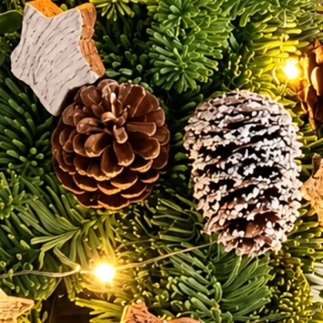 DIY Vrolijk Kerstboompje Nobiles - Dentergem - bloemschikmateriaal