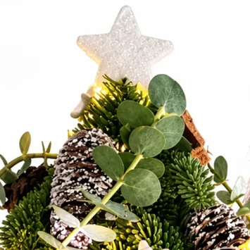 DIY Vrolijk Kerstboompje Nobiles - Dentergem - bloemschikmateriaal