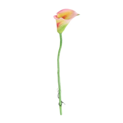 Kunstbloem Araceae Donker Roze