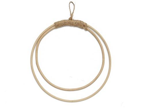 Double Rattan ring 30 and 25 cm