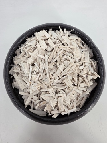 Houtsnippers wit +/- 75 gr.