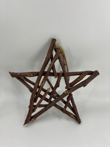 Houten Ster 28 cm