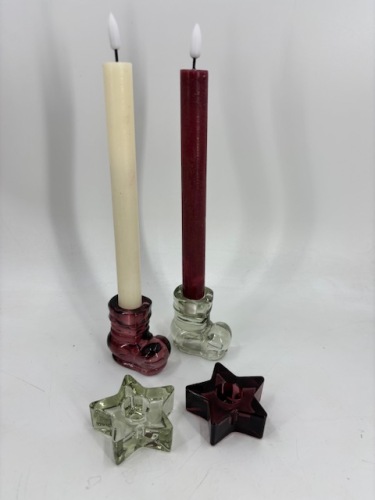 Kaarsenhouder Ster 'Jolly' Klei