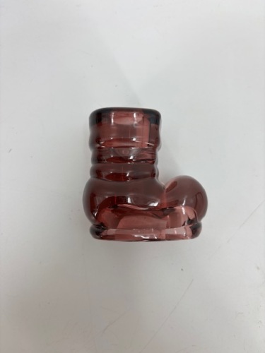 Kaarsenhouder Ster 'Jolly' Robijn