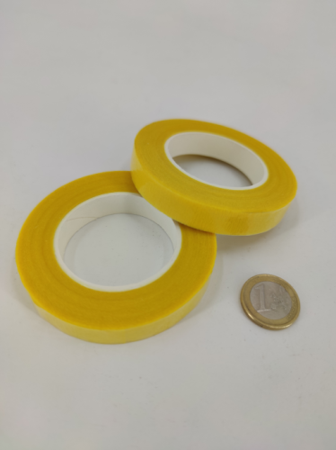 Flowertape 13 mm geel (2 stuks)