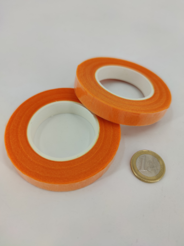 Flowertape 13 mm oranje (2 stuks)