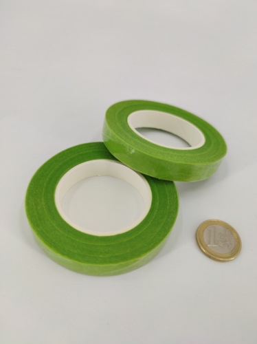 Rouleau floratape13 mm vert de pomme (paquet de 2)