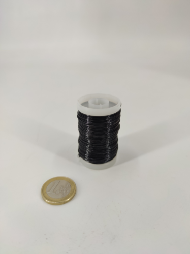 Myrthen wire black 0.38 mm 100 gr.