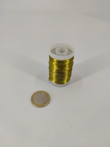 Fil myrthe d'or  0.38 mm 100 gr.