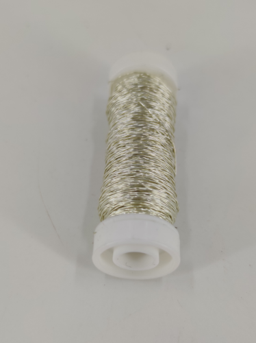 Bullion wire 35 m. champagne