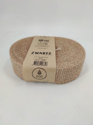 Jute 5 cm 40 m. beige