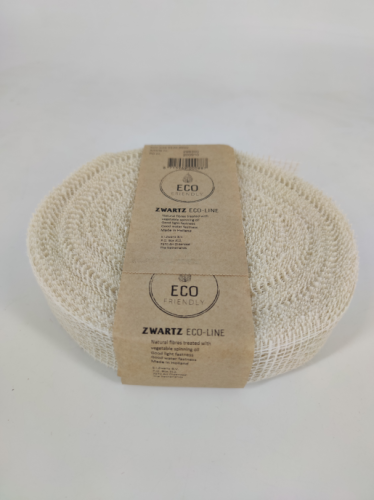 Jute 5 cm 40 m. gebleekt