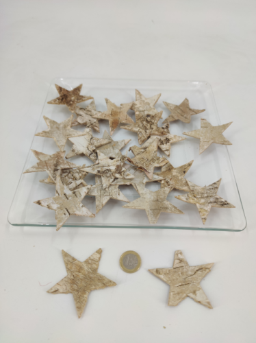 Birch stars 7 cm 24 p.