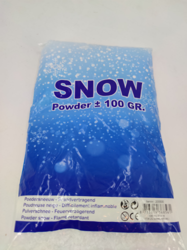 Poudreuse neige 100 gr.