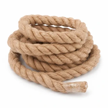 Jute touw natuurlijk 20 mm dikte 5 m lengte gedraaid natuurvezeltouw voor bloemschikken opbinden en decoratie - Dentergem - b