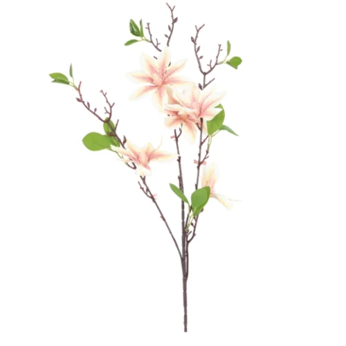 Kunstbloem Magnolia Crème