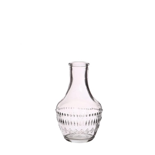 Colored glass bottle milano clear Ø6 h.10 cm 12 pcs.