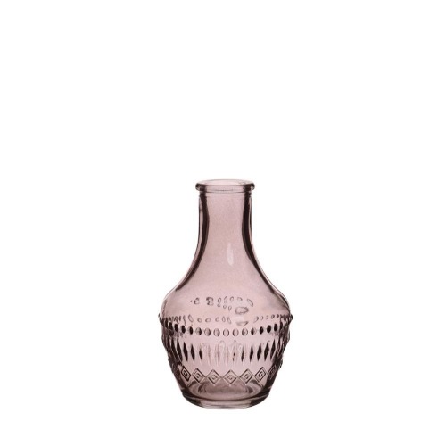 Bouteille en verre coloré milano gris Ø6 h.10 cm p.p. (emballé par 12)