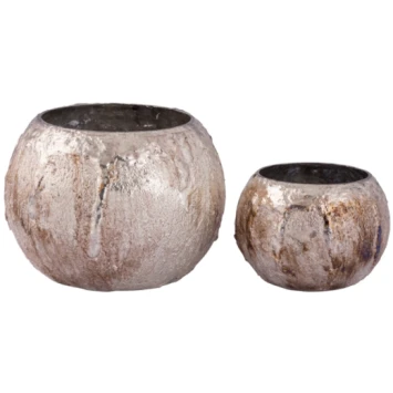 PTMD Tealight Holders, Set of 10 and 14 cm