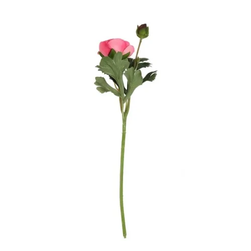 Kunstbloem Ranonkel Framboos