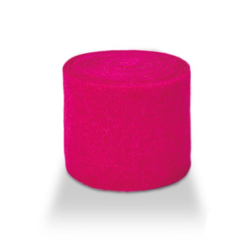 Vilt 7.5 cm breed 5 m. fuchsia (RS28)