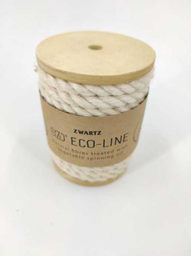 Rope Jute 0.7 cm 5 m. eco-line bleached white