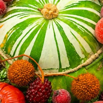 Turkse muts herfst pompoen op schaal DIY - Carlein Tukkers- Dentergem
