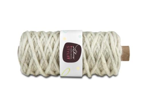 Pure laine vierge avec âme en jute 0.5 cm +/- 50 m. (WE10)