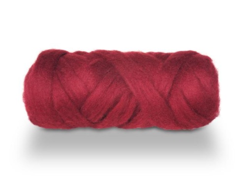 Wool ribbon 10 m. dark red (RO05)